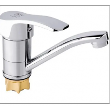 Змішувач Lidz Anny 003M для кухні на гайці (k40) Chrome 