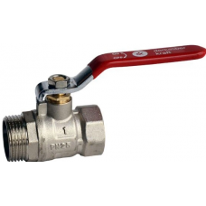 Кран шаровой в-н Ду 32 1/4"руч. Derkaliber Kraft (Ру=25, Т=-20..+150 С вода, пар, воздух