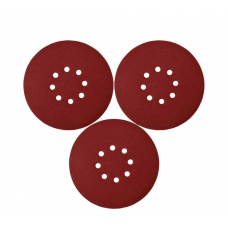Круг шліфувальний з наждачного паперу з липучкою YATO: Ø= 180 мм, Р120, до YT-82341, 3 шт