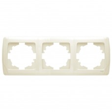 Рамка 3-постова Viko KARMEN крем
