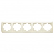 Рамка 5-постова Viko KARMEN крем