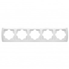 Рамка 5-постова Viko KARMEN біла