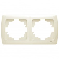 Рамка 2-постова Viko KARMEN крем