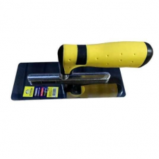 Гладилка з нержї сталі для Венеціанської штукатурки Сталь 80x200 мм двокомпонентна ручка 