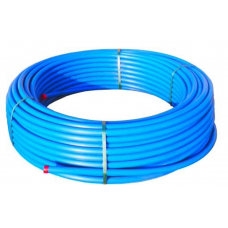 Труба водопровідна Інсталпласт ПЕ ПВД D25*2,0мм PN10 (первинна/синя)