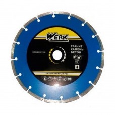  Диск алмазний по бетону WERK Segmented 230х22,23мм 