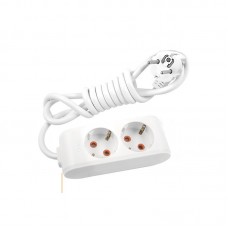 Подовжувач 2 гнізда 3М c/заземлленням Viko (Multi-Let) 