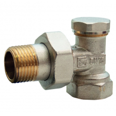 Кран радіаторний кутовий нижній Fado Classic 1/2" KR02