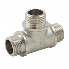 Тройник Fado (1/2" ННН/никель)