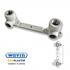 Настінний комплект планка EKOPLASTIK 20 * 1/2