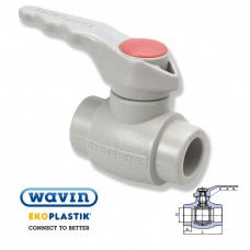 Кран кульовий EKOPLASTIK 25