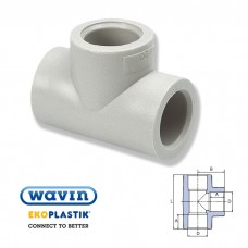 Трійник EKOPLASTIK 20