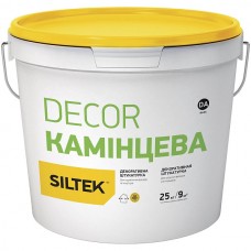 Штукатурка Siltek Decor "камінцева" 1,5 мм, база DA, 25 кг