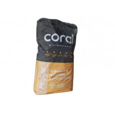  Цементно-вапняна штукатурка КОРАЛ PRO-22 25кг 