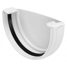 Заглушка ринви права Profil Р130 біла