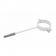  Тримач труби металевий Profil (L100/d100/білий)