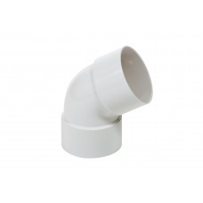 Коліно дворострубне Profil D100 60° біле