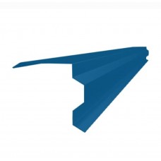 Торцева планка ТП-5 (вітрова) синя Ral 5005 2м.