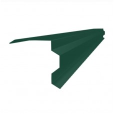 Торцева планка ТП-5 (вітрова) зелена Ral 6005 2м.