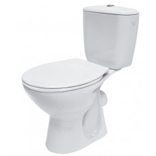 Компакт Cersanit MITO 373 Grey 010 гор. 3/6л бічний підвід,кришка поліпропілен