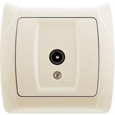 Розетка TV кінцева VIKO СARMEN 2060  кремова