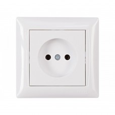 Розетка LUXEL Primera біла 3001