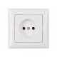 Розетка LUXEL Primera біла 3001