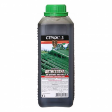 Антисептик по дереву СТРАЖ-3  концентрат 1:9 (1л)