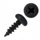 Саморізи по металу 3,5*9,5 чорний (100 шт) 