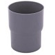 З'єднувач (муфта) труби Profil  100 графітовий