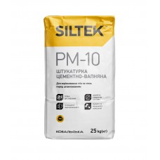 Штукатурка цементно-вапняна. Ручного та машинного нанесення Siltek PM-10, 25кг