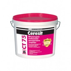 Декоративна штукатурка "Короїд" CERESIT CT-75 (зерно 2 мм) (25кг)